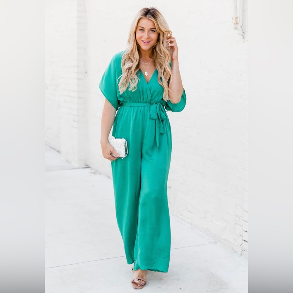 Pink Lily Path to Happiness Jumpsuit